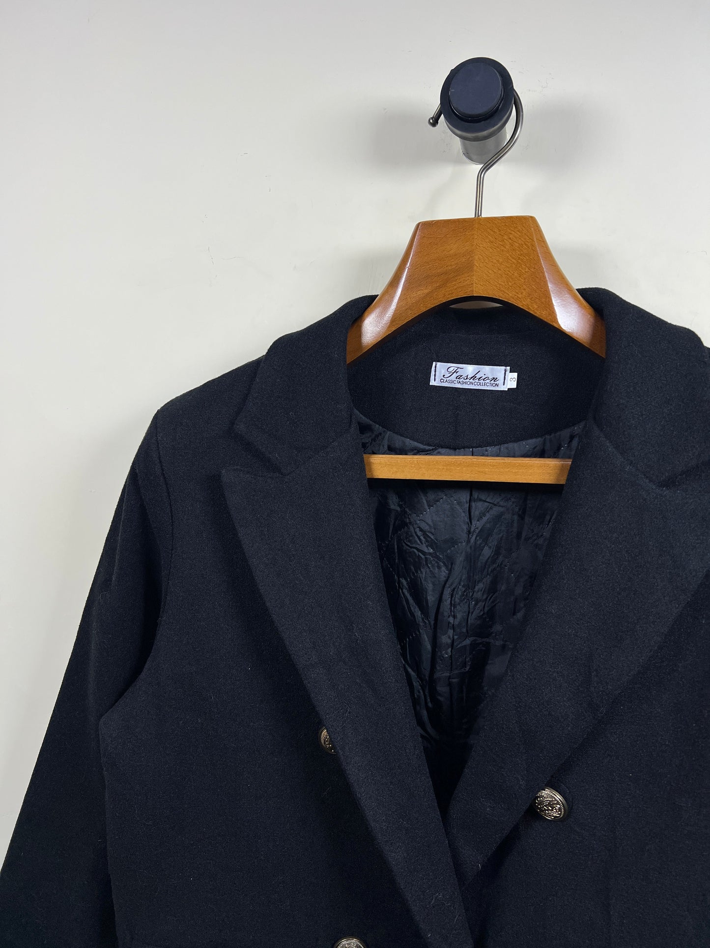 Fashion Wool Long Coat (Women) (X-Large)