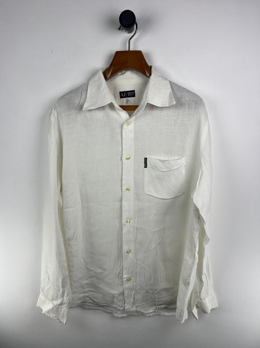 Armani Linen Shirt (X-Large)