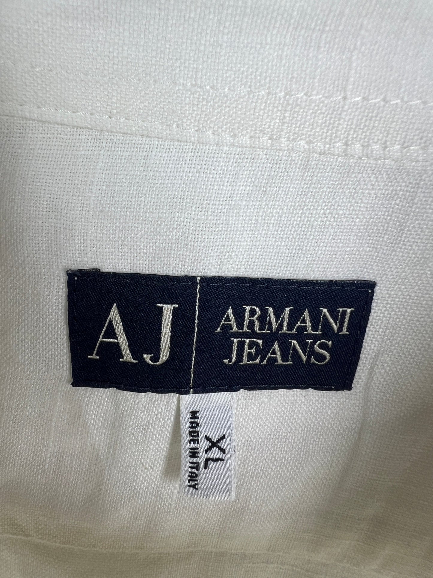 Armani Linen Shirt (X-Large)