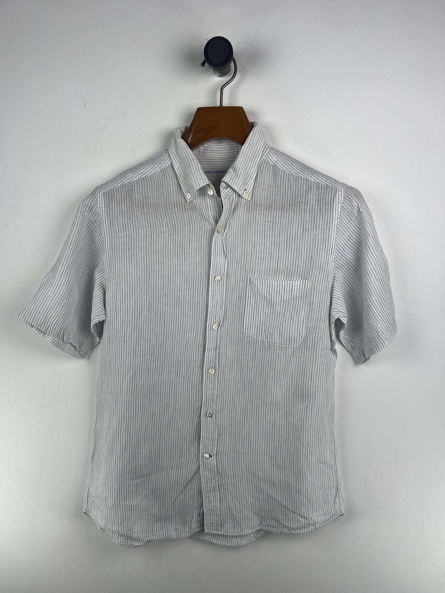 Green Label Linen Shirt (Medium)