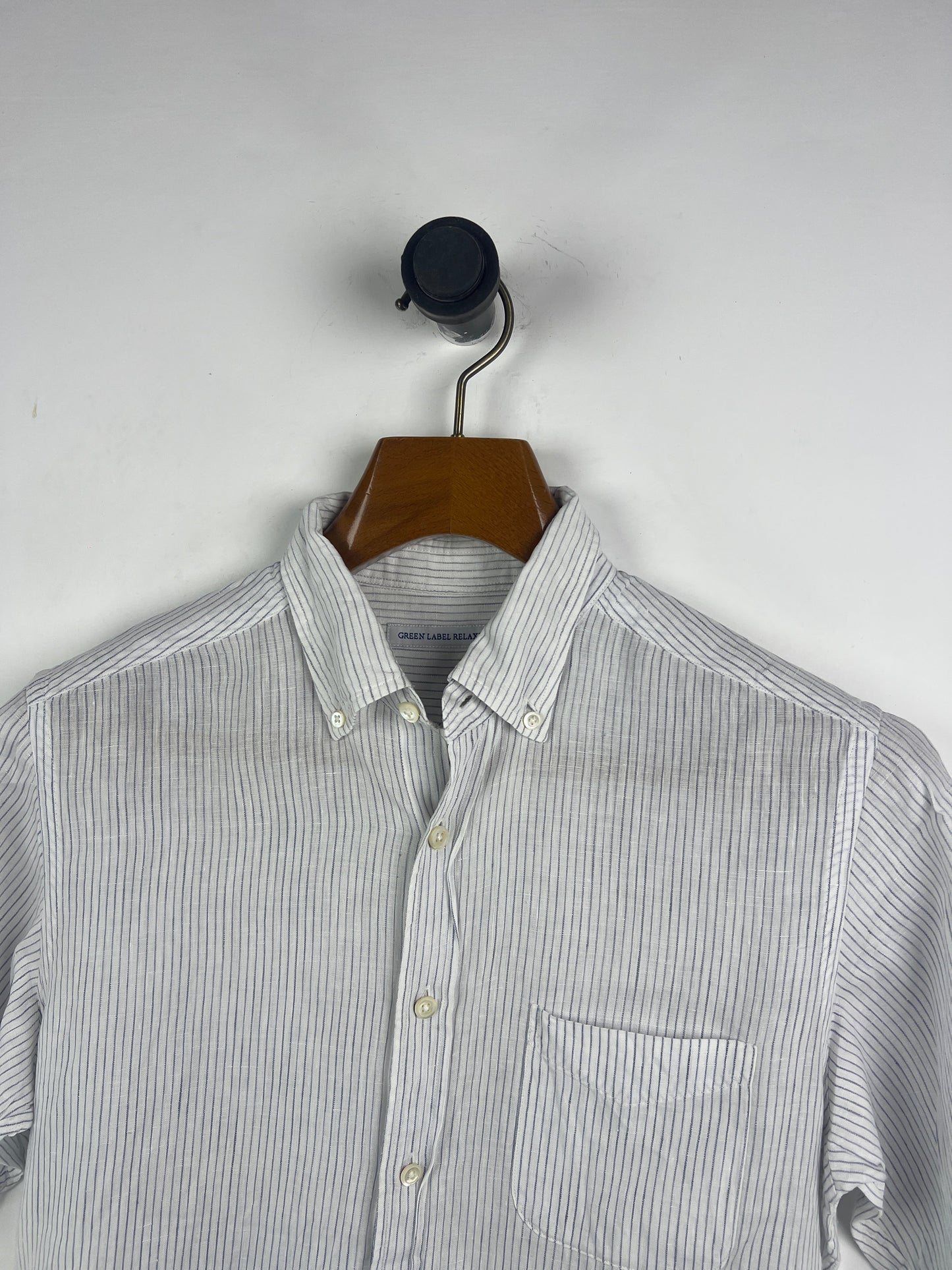 Green Label Linen Shirt (Medium)