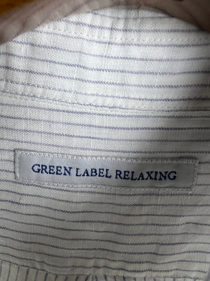 Green Label Linen Shirt (Medium)