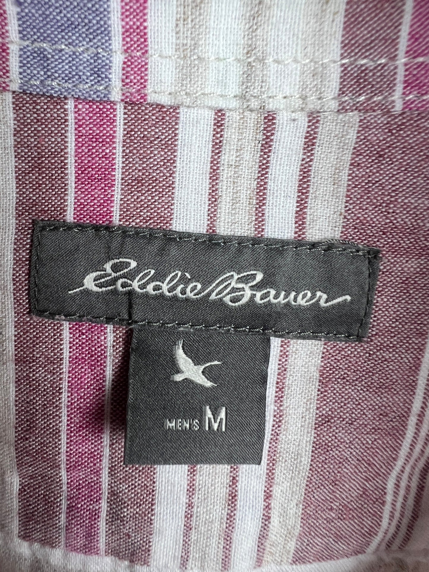 Eddie Bauer Linen Shirt (Medium-Large)