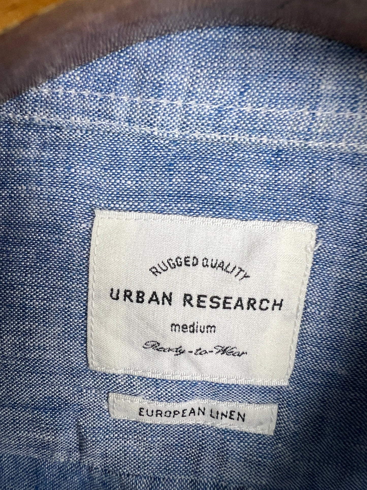 Urban European Linen Shirt (Small)