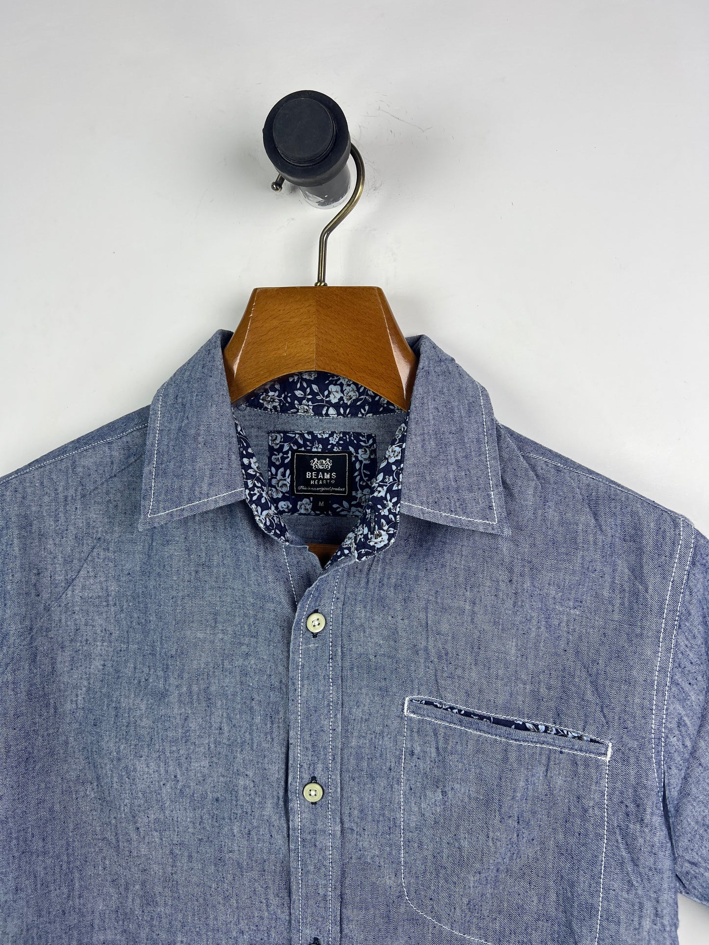 Beams Linen Shirt (Small)