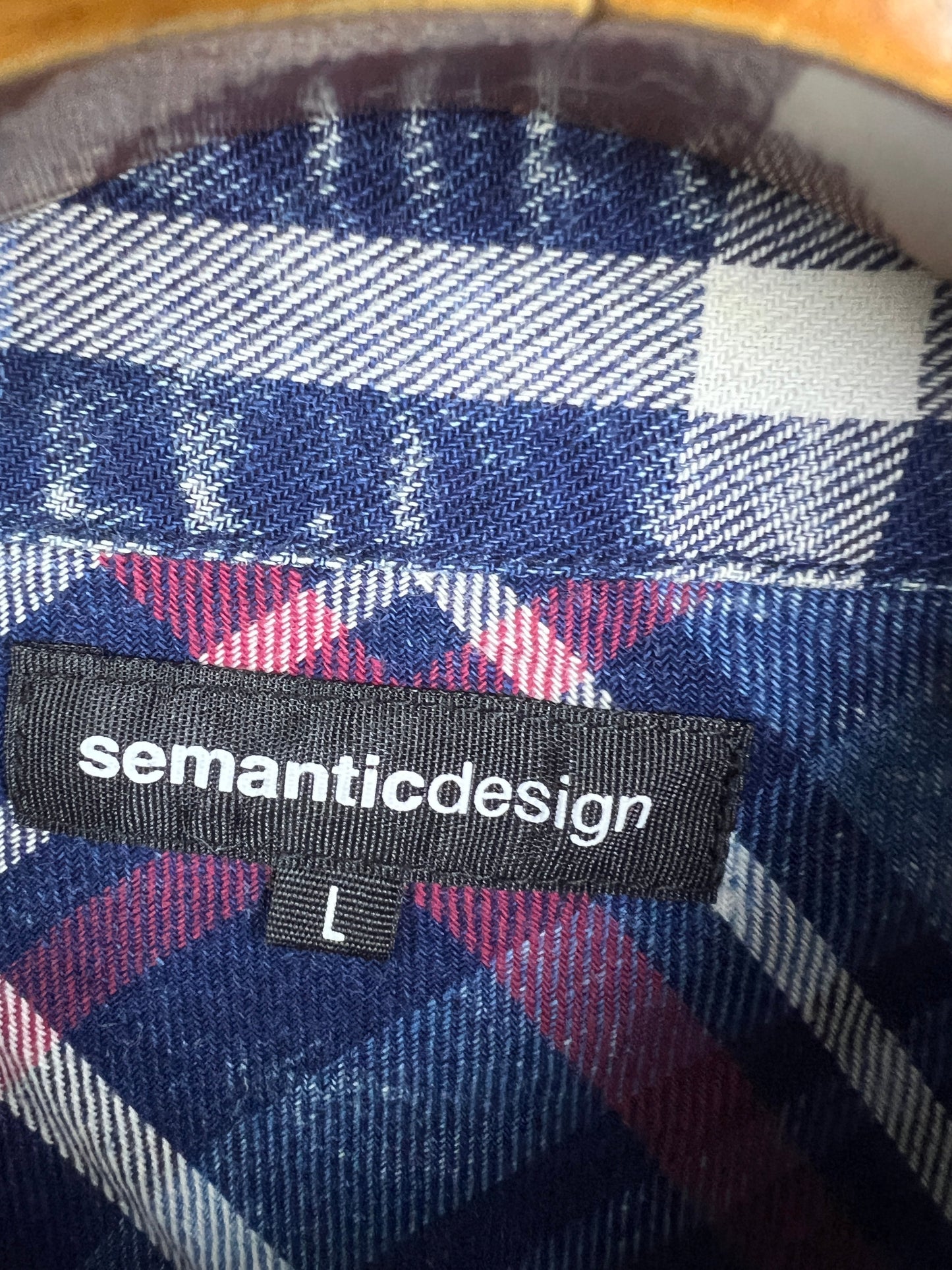 Semantic Denim Shirt (Small-Medium)