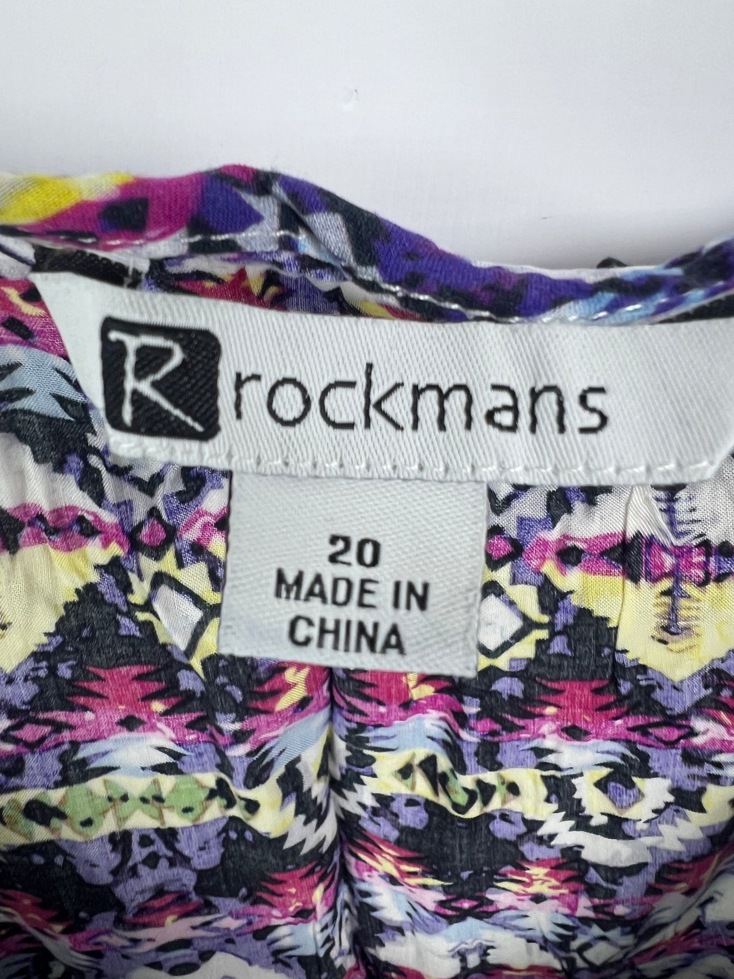 Rockmans Tank Top (Women) (Medium-Large)