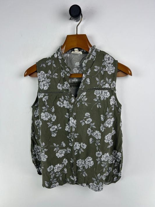 Como Blu Blouse (Women) (Medium-Large)