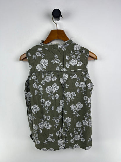 Como Blu Blouse (Women) (Medium-Large)