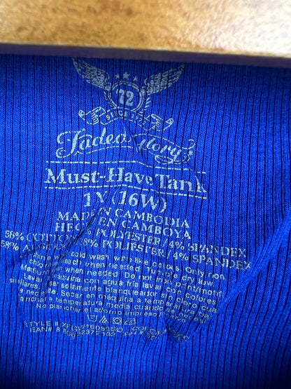 Faded Glory Tank Top (Women) (X-Small/Small)