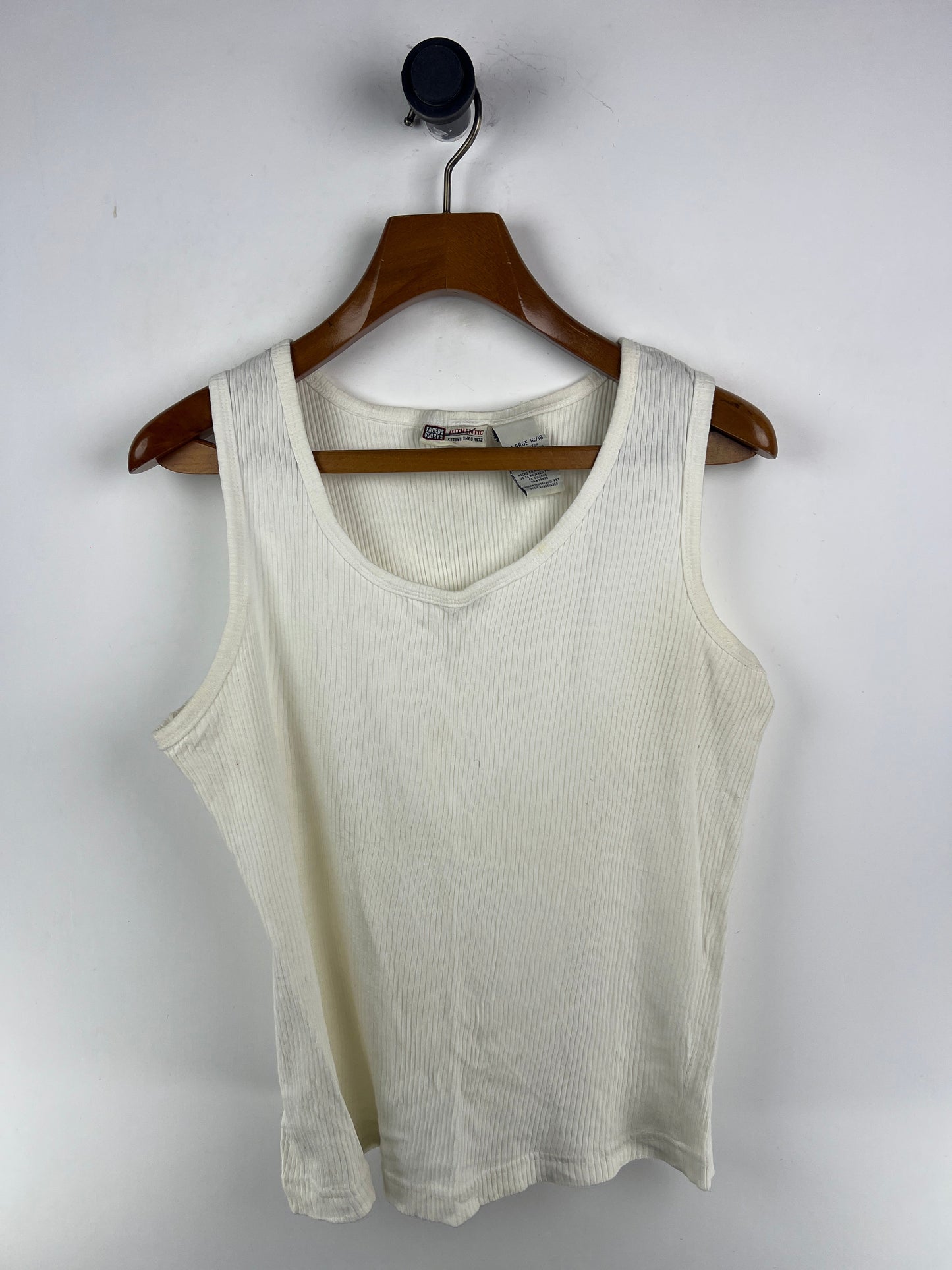 Faded Glory Tank Top (Women) (Small-Medium)