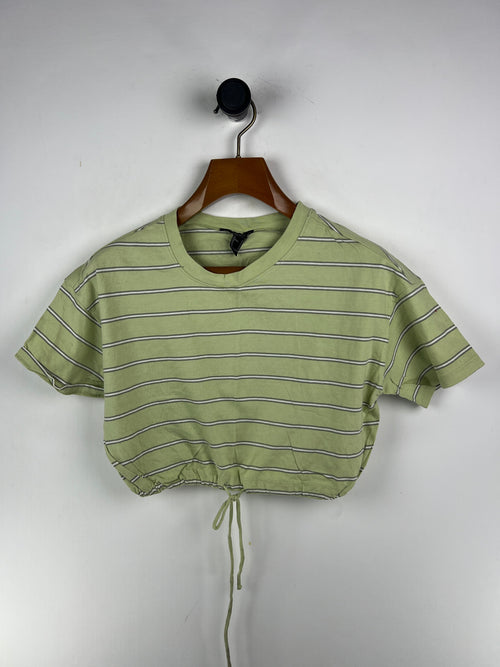 Forever 21 Crop T-Shirt (Women) (Small-Medium)